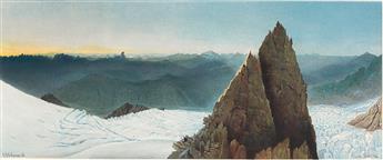 COLEMAN, EDMUND THOMAS. Scenes from the Snow-Fields; being, Illustrations of the Upper Ice World of Mont Blanc.  1859